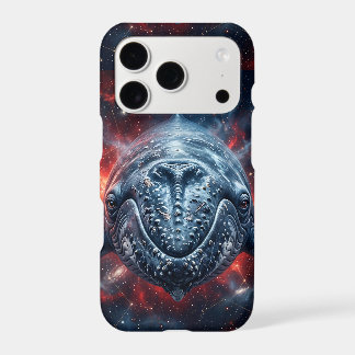 Mystical Blue Whale iPhone 17 Case – Starry Night