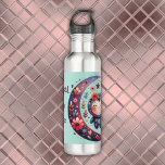 Mystical Boho Magic Maroon | Stainless Steel Water Bottle