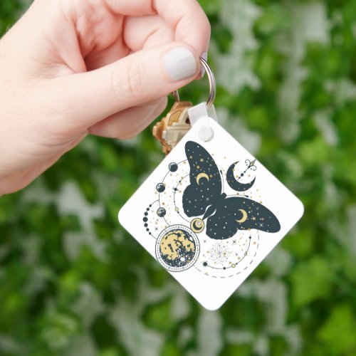 Mystical Butterfly Keychain