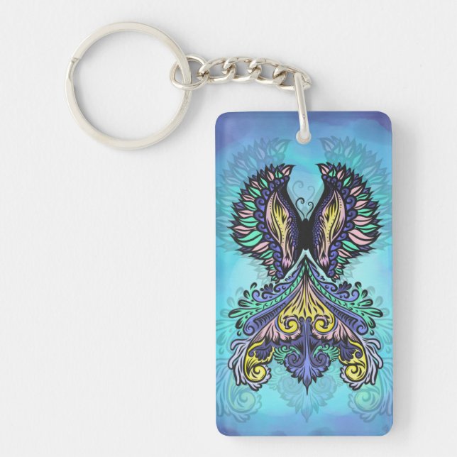 Mystical Butterfly Spirit  Keychain (Front)