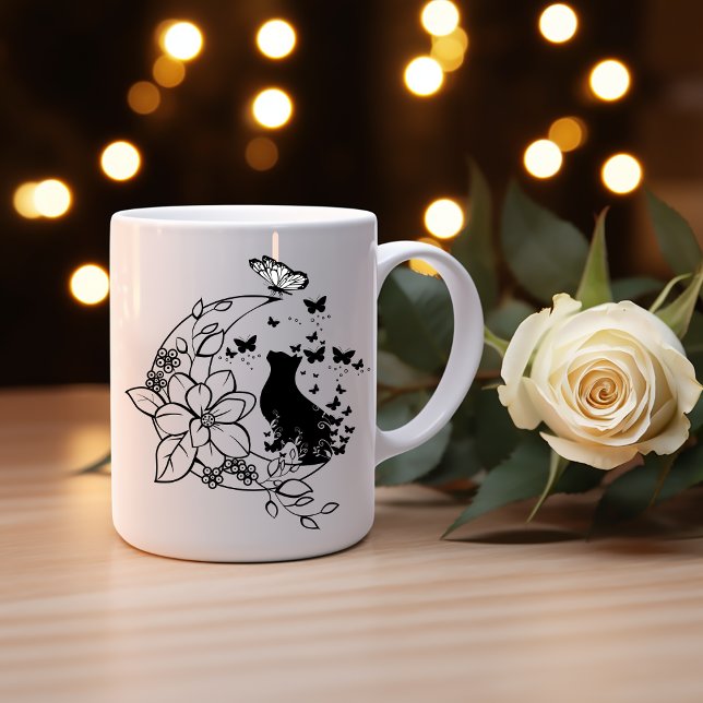 Mystical Cat and Moon Mug (Creator Uploaded)