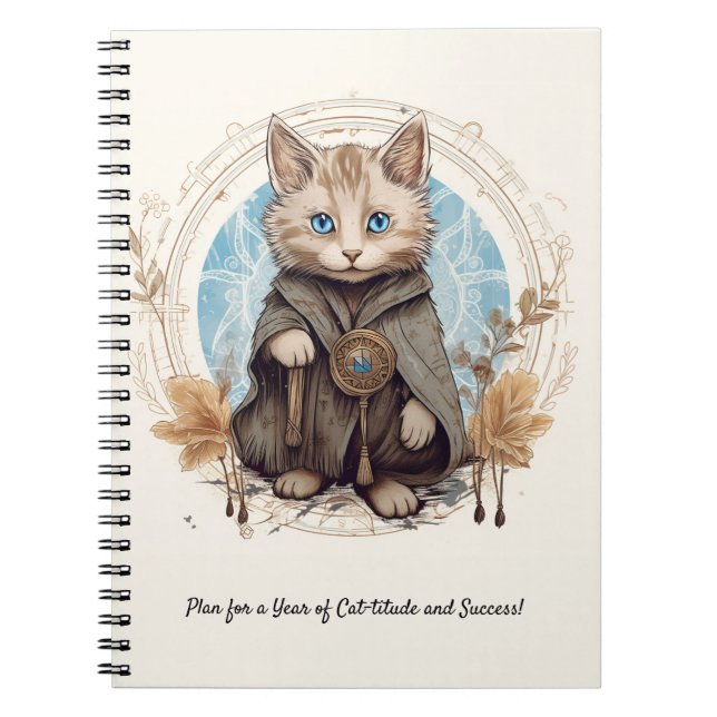 Mystical Cat Notebook (Front)