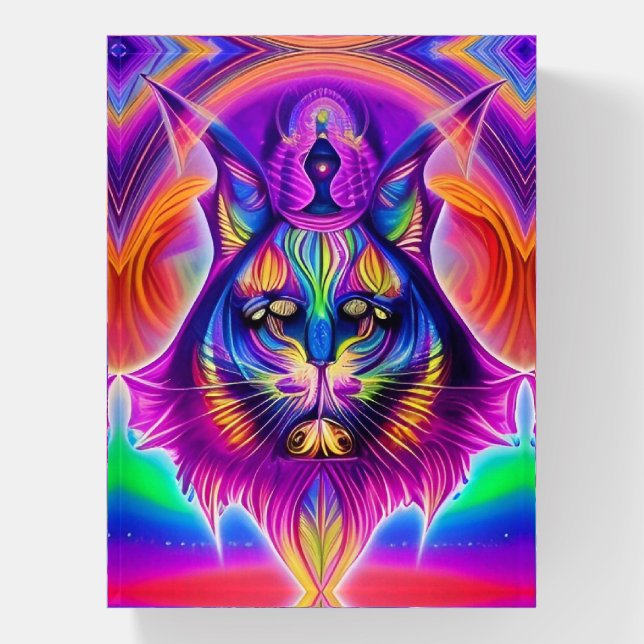 mystical cat paperweight (Vertical)