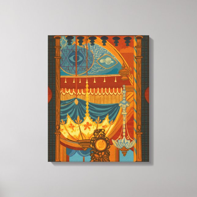 Mystical Ceiling Print from Brighton’s Music Room (Front)