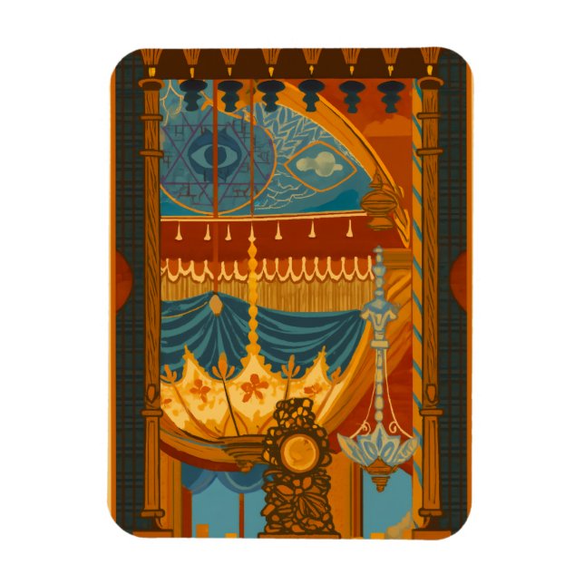 Mystical Ceiling Print from Brighton’s Music Room Magnet (Vertical)