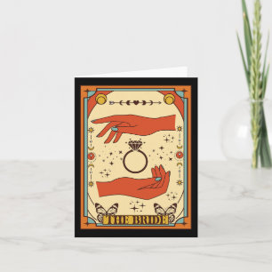 Mystical Celestial Bachelorette Party The Bride Ta Card