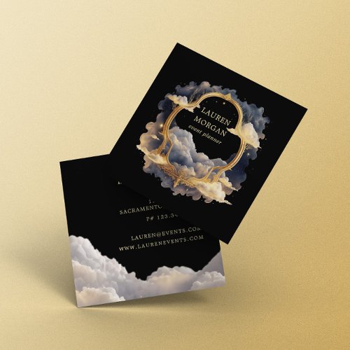 Mystical Celestial Ethereal Business Card