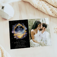 Mystical Celestial Photo Save The Date