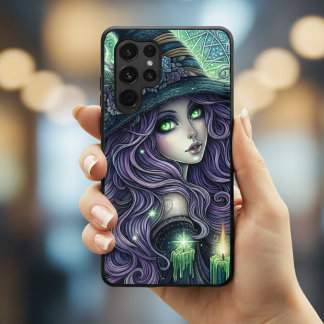 Mystical Celestial Witch Samsung Galaxy S22 Ultra Case