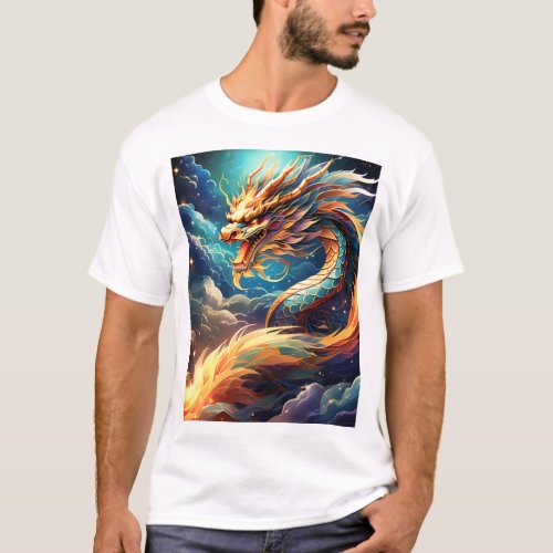 Mystical Chinese Dragon T_Shirt Unleash Your Inne T_Shirt