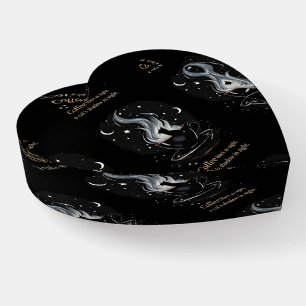 Mystical Coffee Cat Paperweight