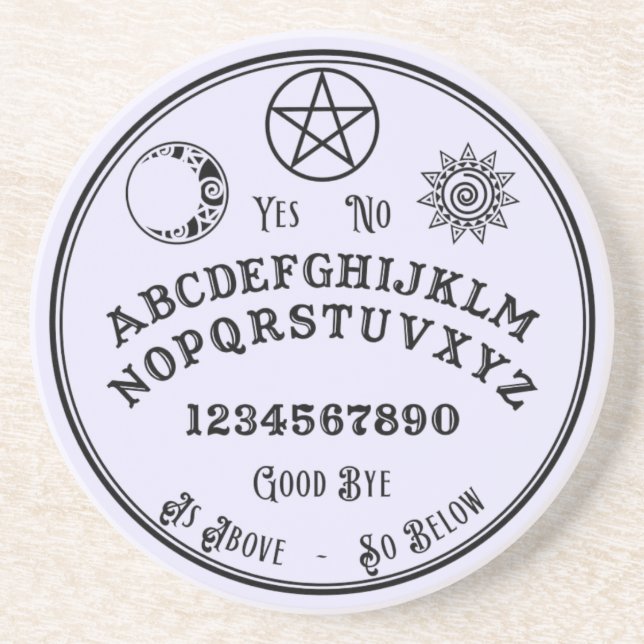 Mystical Communication Spirit Board Coaster (Front)