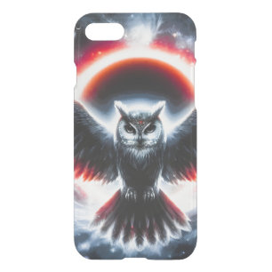Mystical Cosmic Celestial Owl iPhone SE/8/7 Case
