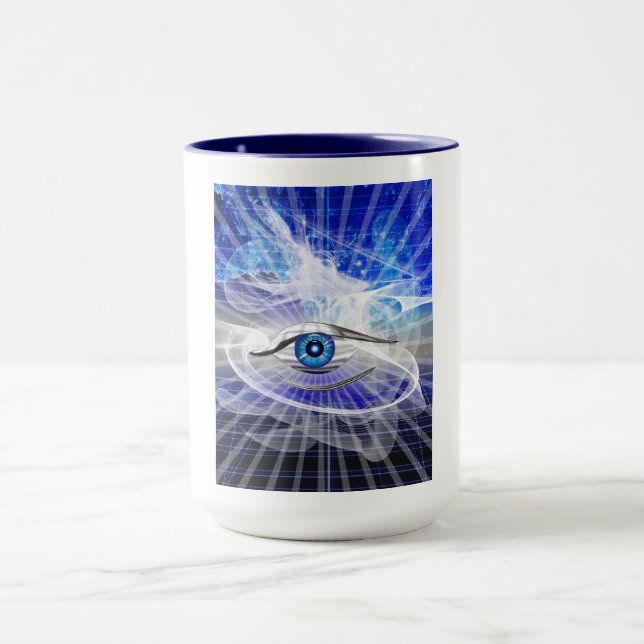 Mystical Cosmic Eye Mug (Center)