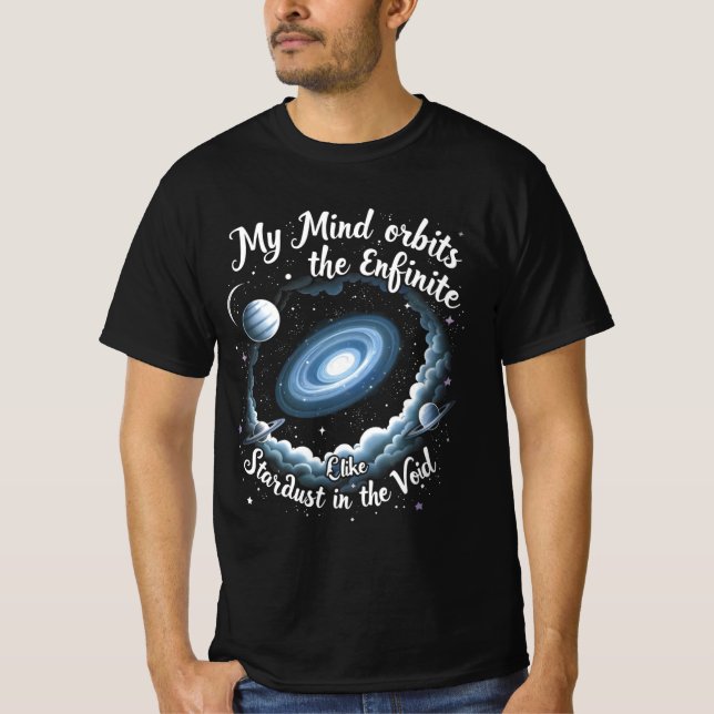 Mystical Cosmic Mind Space T-Shirt  (Front)