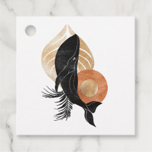 Mystical Cosmic Nautical Beach Favor Tags