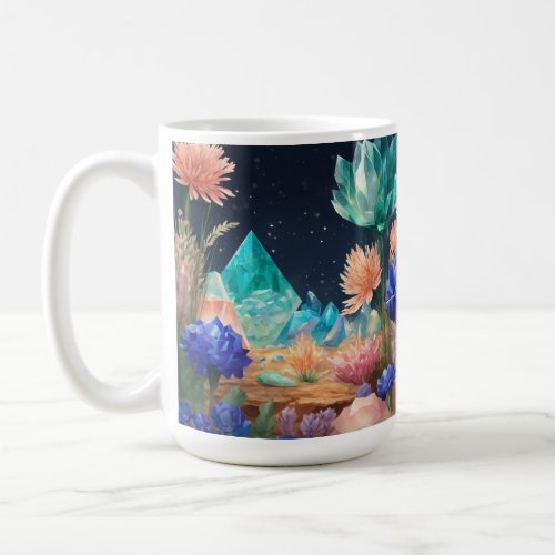 Mystical Crystal Cluster Enchantment Mug