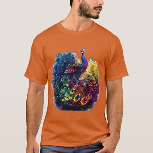 Mystical Dance of the Peacock T_Shirt