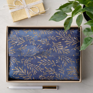 Mystical Dark Mermaid Scales & Ocean Trident illow Tissue Paper