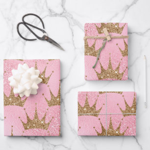 Mystical Dark Mermaid Scales & Ocean Trident illow Wrapping Paper Sheets