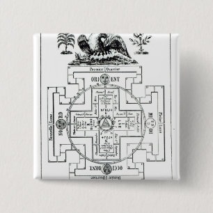 Mystical diagram of Solomon's Button