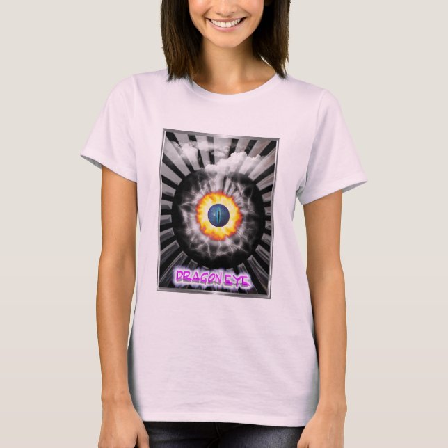 “Mystical Dragon Eye with Frame” T-Shirt (Front)