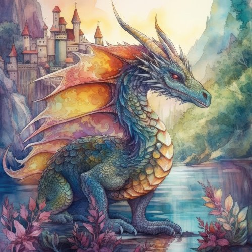 Mystical Dragon Jigsaw Puzzle