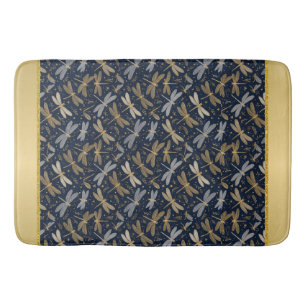 Mystical Dragonfly Bath Mat