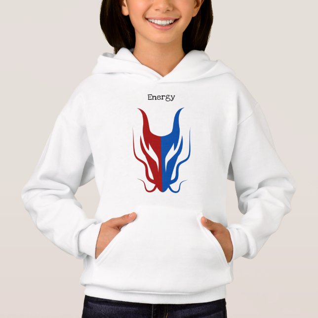 Mystical Dragoon Fantasy Warrior Hoodie (Front)