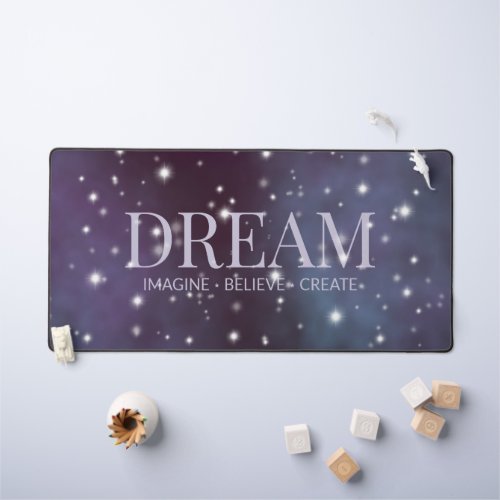 Mystical Dream Dusty Violet Desk Mat