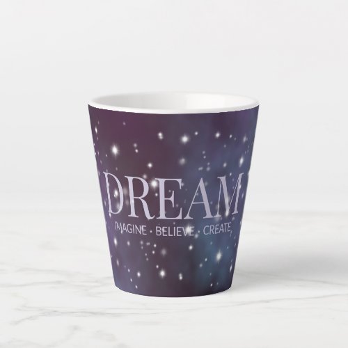 Mystical Dream Dusty Violet Latte Mug