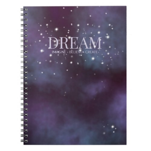 Mystical Dream Dusty Violet Notebook