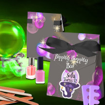 Mystical Enchanting Birthday Party Favor Box