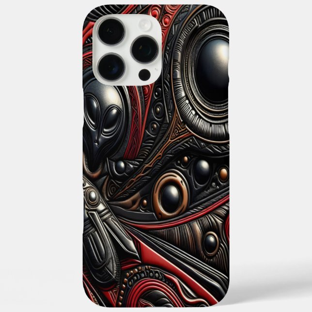 Mystical Encounter With a Cosmic Alien Presence Case-Mate iPhone Case (Back)