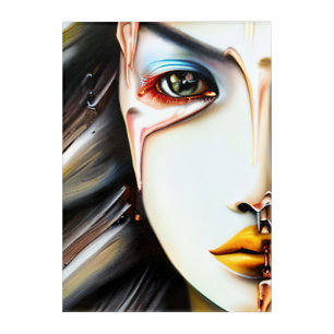 Mystical Ethereal Beautiful Women   Acrylic Print