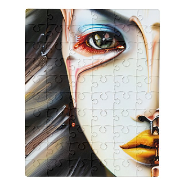 Mystical Ethereal Beautiful Women   Jigsaw Puzzle (Puzzle Vertical)