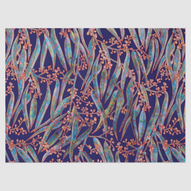Mystical Eucalyptus Tissue Paper (Front)