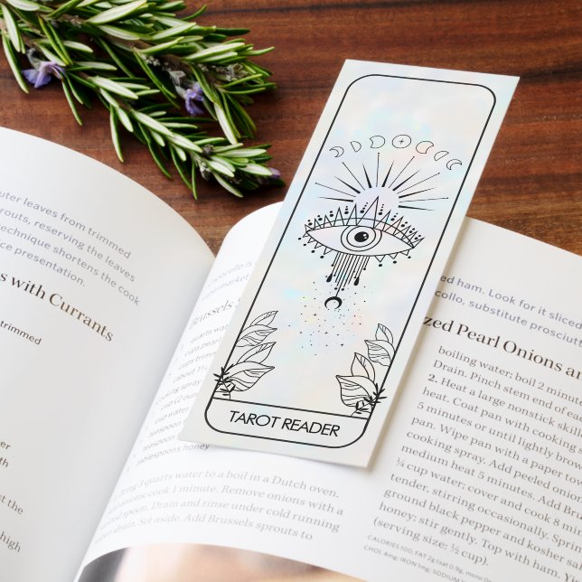 Mystical Evil Eye Celestial Tarot Holographic  Bookmarks (Book)