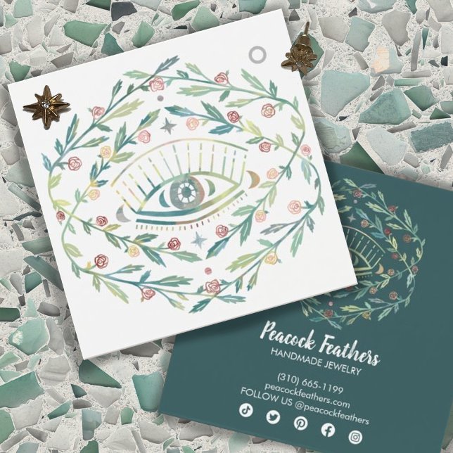 Mystical Eye Earring Necklace Jewelry Display Card (Creator Uploaded)