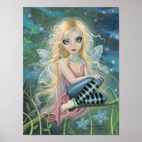 Mystical Fantasy Fairy Art Poster