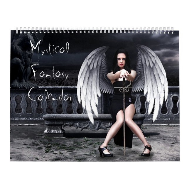 Mystical Fantasy Gothic Fairy Tale Calendar (Cover)