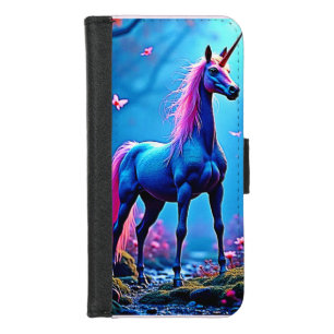 Mystical Fantasy Unicorn Art iPhone 8/7 Wallet Case