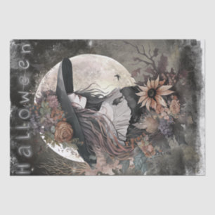 Mystical Floral Witch Tissue Paper