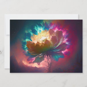 Mystical Flower Greeting Card