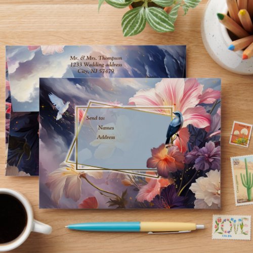 Mystical Flowers of the Supernatural Realm  Envelope