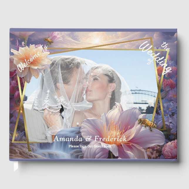 Mystical Flowers of the Supernatural Realm  Guest Book (Front)