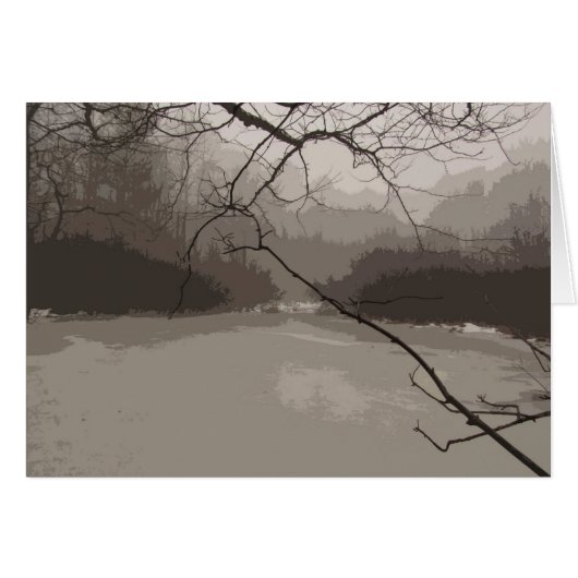 Mystical Fog over Swamp Card (Front Horizontal)