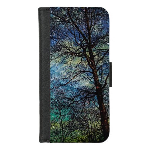 Mystical Forest Celestial Nature iPhone 87 Wallet Case
