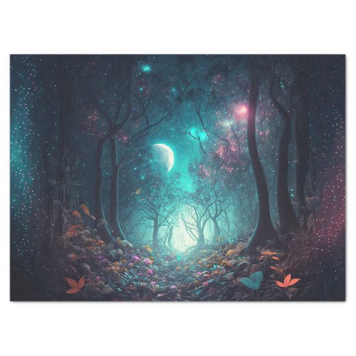 Mystical Forest Decoupage Tissue Paper