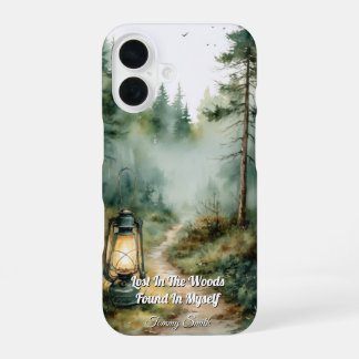 Mystical Forest Lantern - Vintage Aesthetic iPhone 16 Case